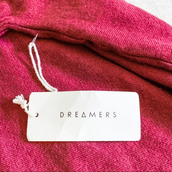 NWT DREAMERS Maroon Cowl Neck Sweater - Picture 8 of 10